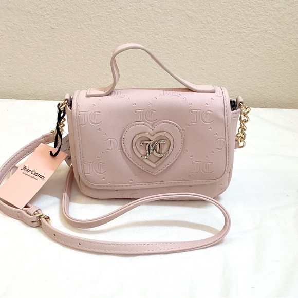 JUICY COUTURE Heritage ヘリテージ クロスボディーバッグ Juicy couture heritage crossbody Brand new hot pink | Depop